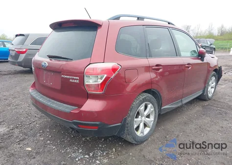 2015 Subaru Forester 2.5I Premium from USA, damaged, VIN JF2SJADC7FH407695